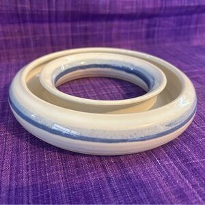 Studio Pottery Flower Ring